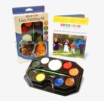 Ansiktsfärg Kamouflage & Vilda Djur från Snazaroo i paket