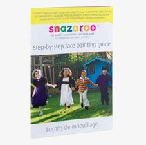 Bok/Guide Ansiktsmålning från Snazaroo med glada barn