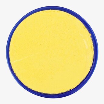 Snazaroo Ansiktsfärg Gul 30ml i en blå plastburk