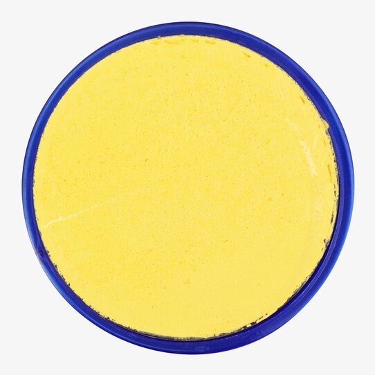 Snazaroo Ansiktsfärg Gul 30ml i en blå plastburk