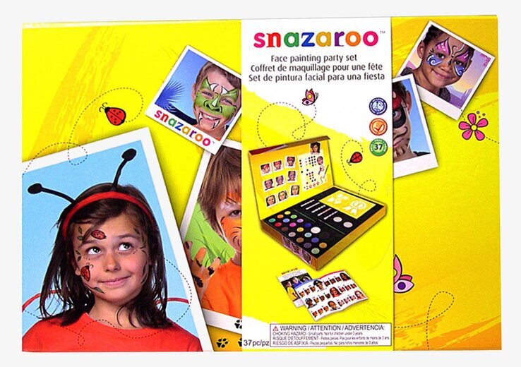 Snazaroo Presentbox från Snazaroo med ansiktsmålning-set