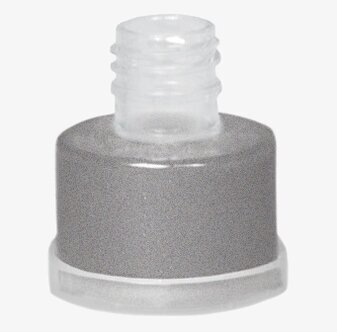 Pearlite High-Gloss Powder Silver från Grimas i cylinderform