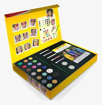 Snazaroo Presentbox från Snazaroo med färger och verktyg