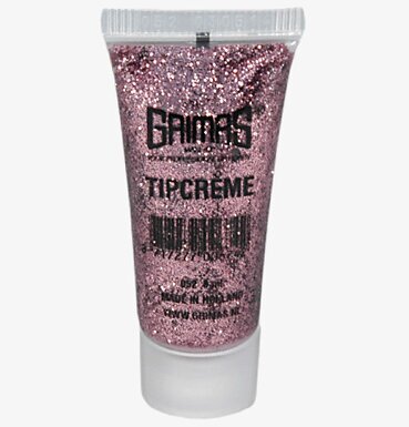 Tipcréme Glitter 052 Rosa från Grimas i genomskinlig tub
