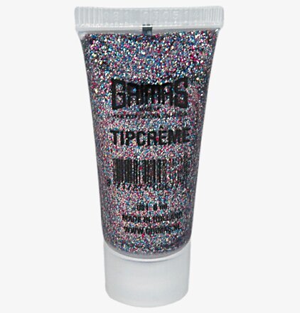 Tipcréme Glitter 081 Multicolor från Grimas i genomskinlig tub