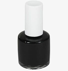 Tandlack 10 ml Svart från Grimas i genomskinlig glasflaska