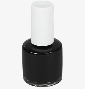 Tandlack 10 ml Svart från Grimas i genomskinlig glasflaska