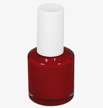 Tandlack 10 ml Röd från Grimas i genomskinlig glasflaska