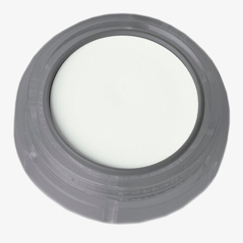 UV Smink Vit - 2,5 ml från Grimas i genomskinlig behållare